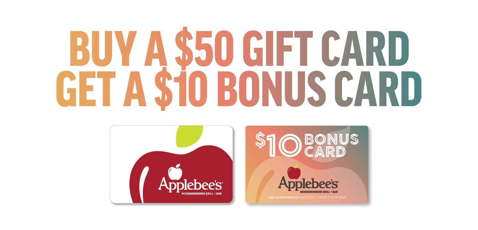 Gift Cards Applebee's Canada